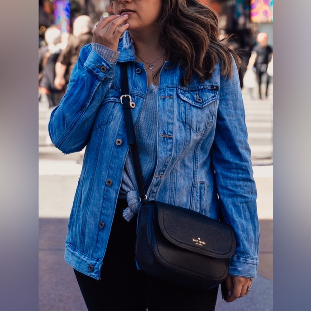 Lucky Brand Light Blue Denim Jacket